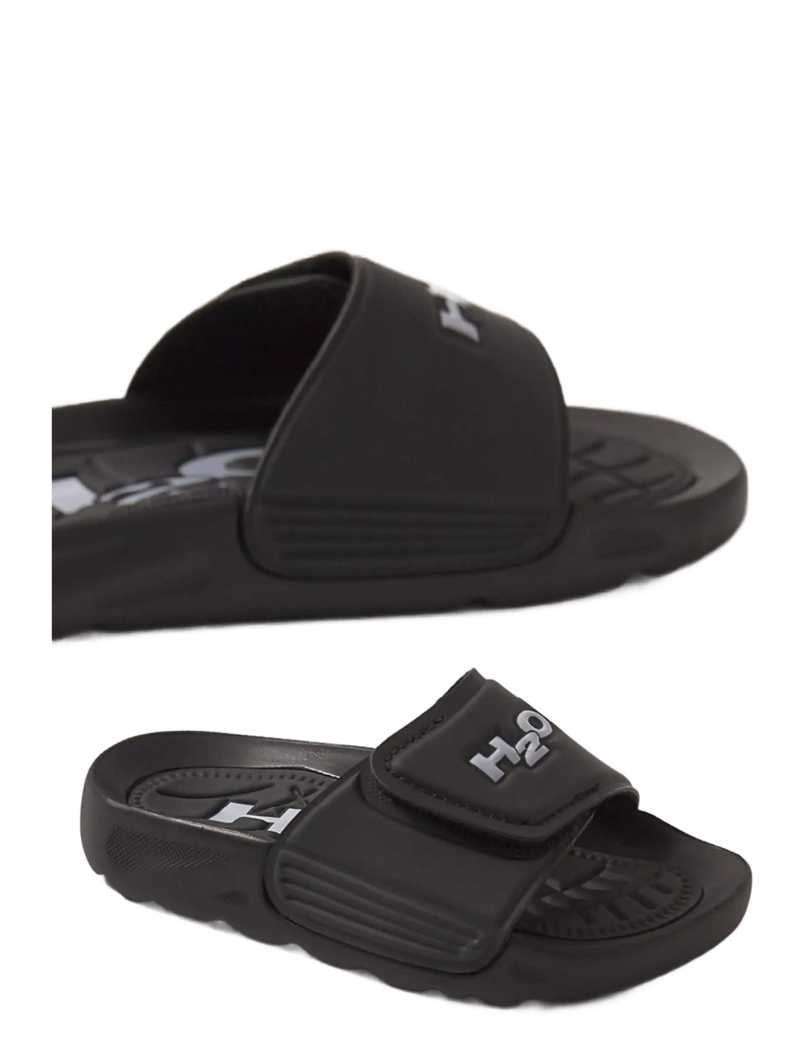 H2O - Junior Adjustable Bathshoe - badesandaler - black - 5
