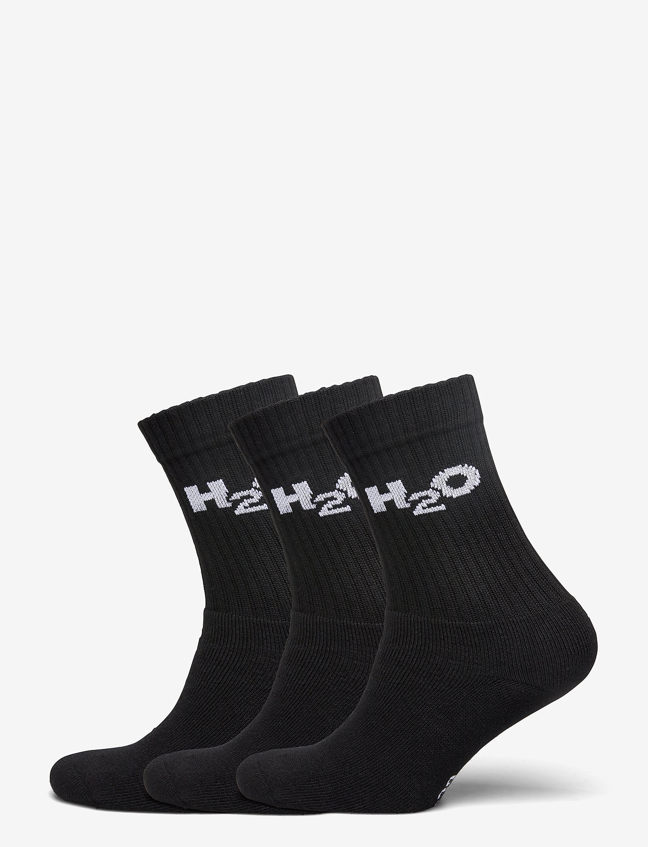 H2O - 3-Pack Sock - alhaisimmat hinnat - black - 0