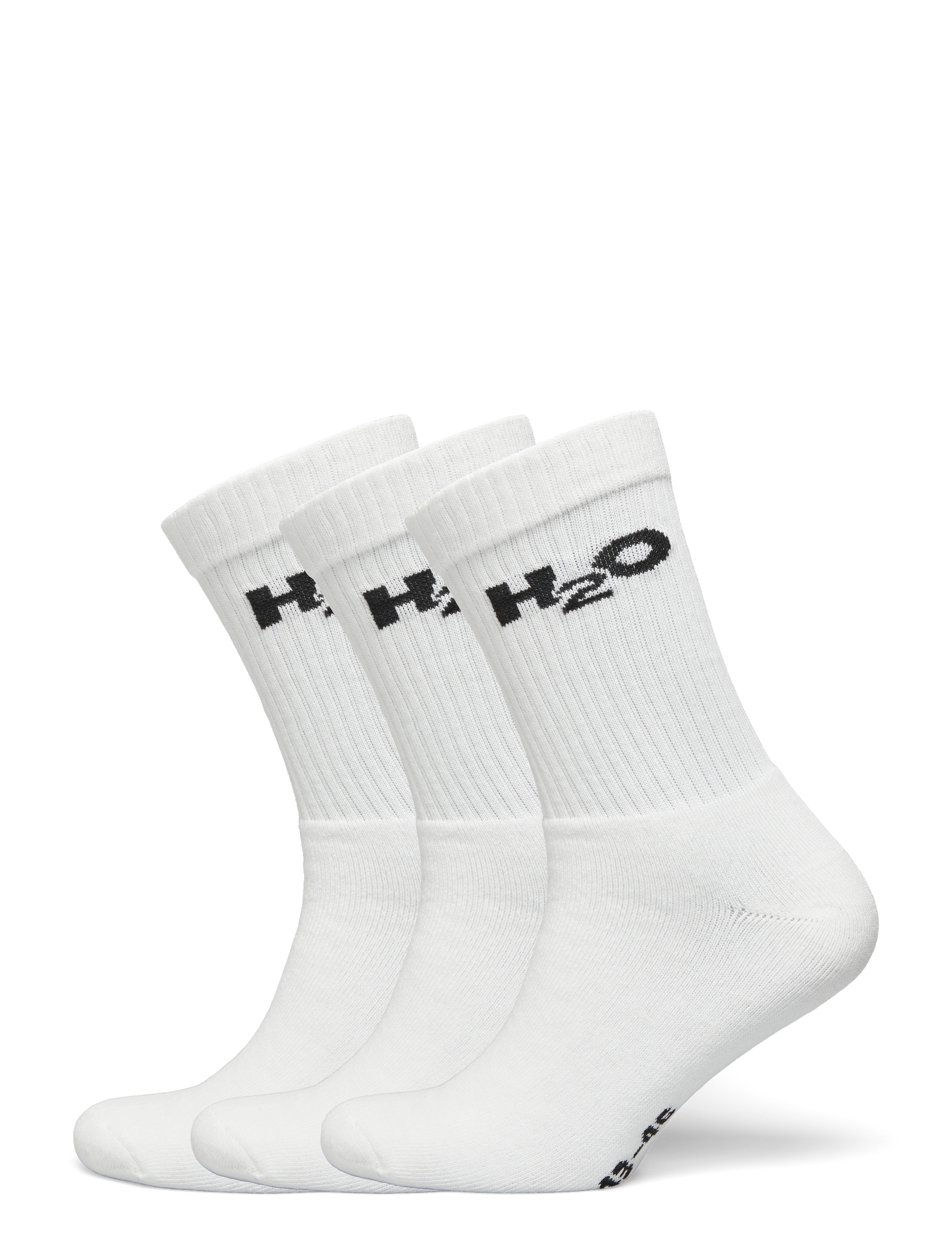 H2O 3-Pack Socke Weiß - 43-46 - Damen
