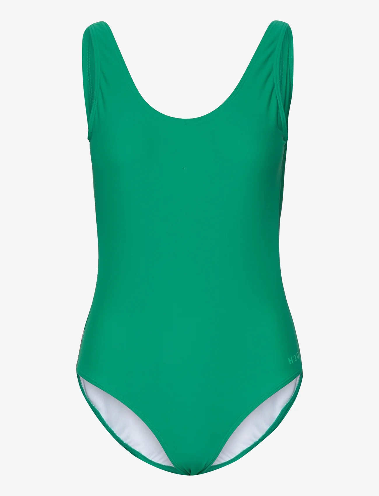 H2O - Tornø Swim Suit - kostiumy kąpielowe - posy green - 0