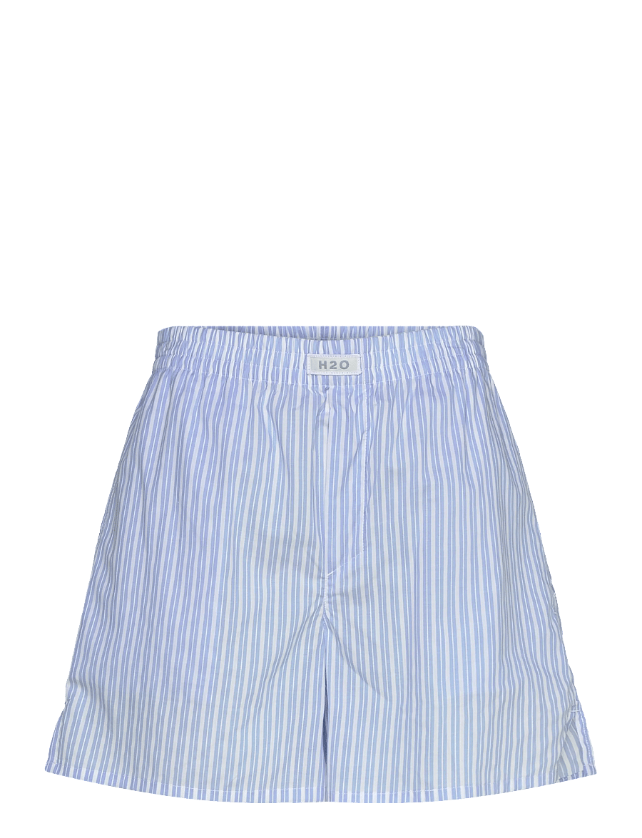 H2O - Rønne Essential Pajamas Shorts - casual shorts - light blue/white - 0