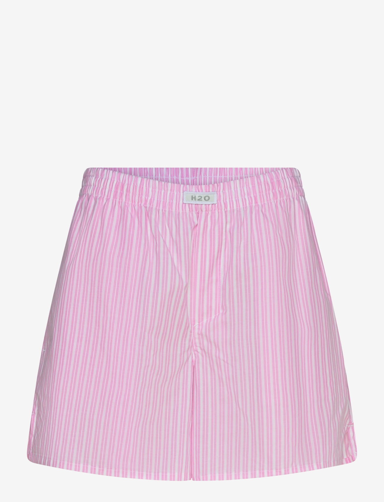 H2O - Rønne Essential Pajamas Shorts - vabaaja lühikesed püksid - pink/white - 0
