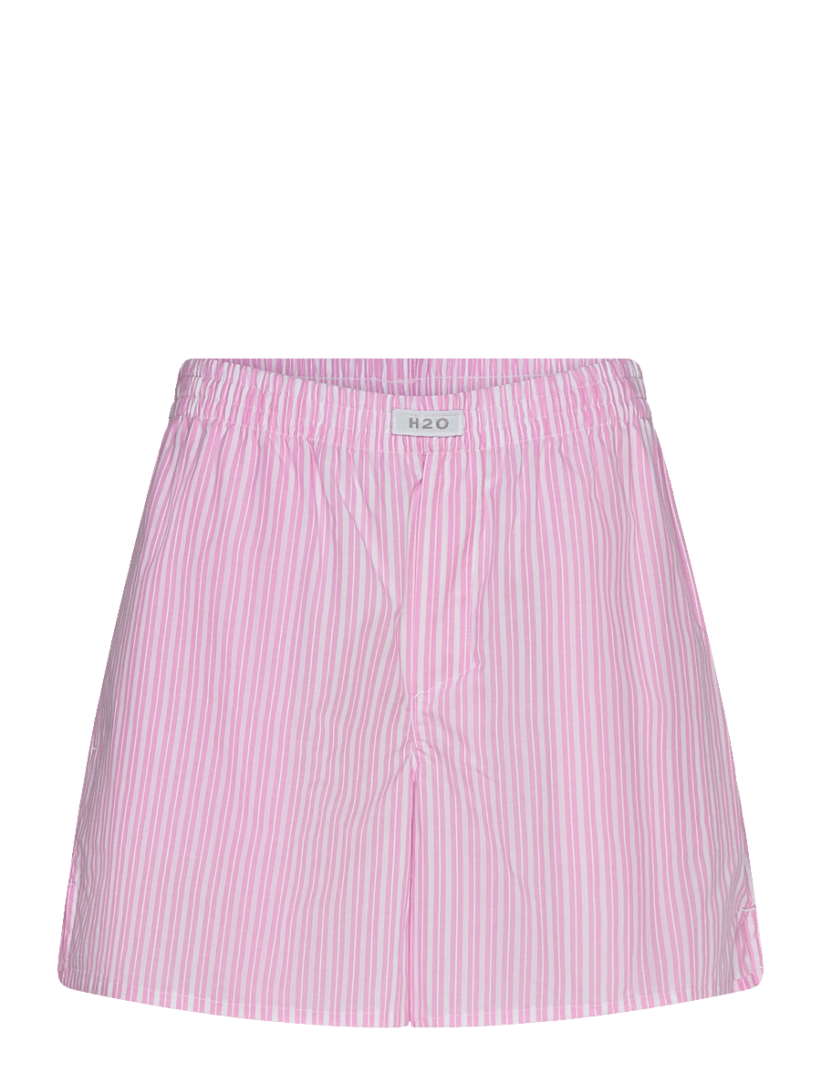 H2O - Rønne Essential Pajamas Shorts - freizeit shorts - pink/white - 0