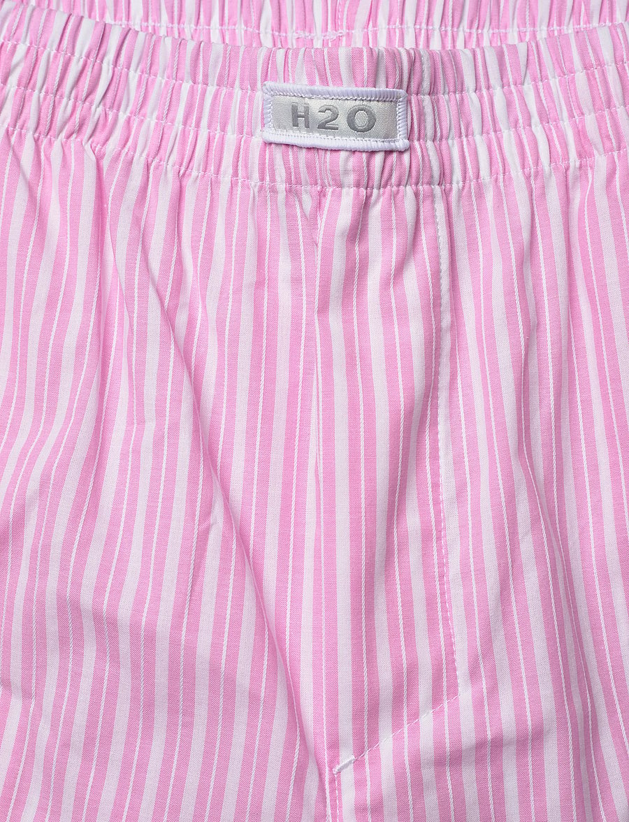 H2O - Rønne Essential Pajamas Shorts - freizeit shorts - pink/white - 3