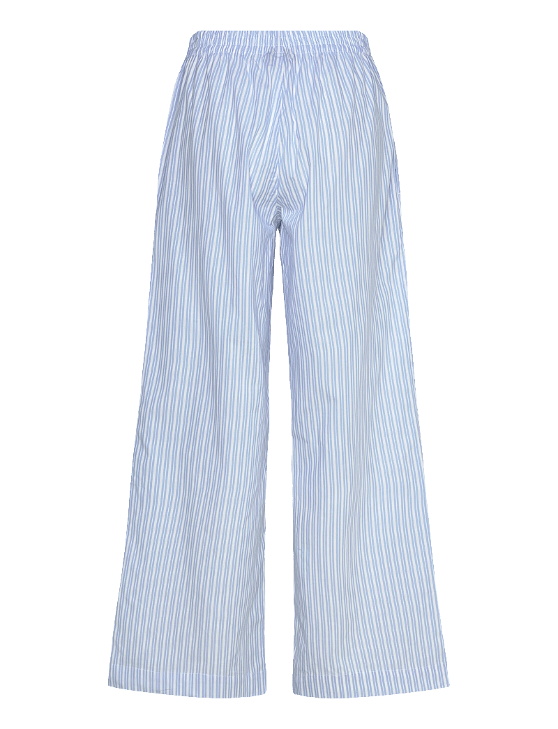 H2O - Rønne Essential Pajamas Pants - casual broeken - light blue/white - 1
