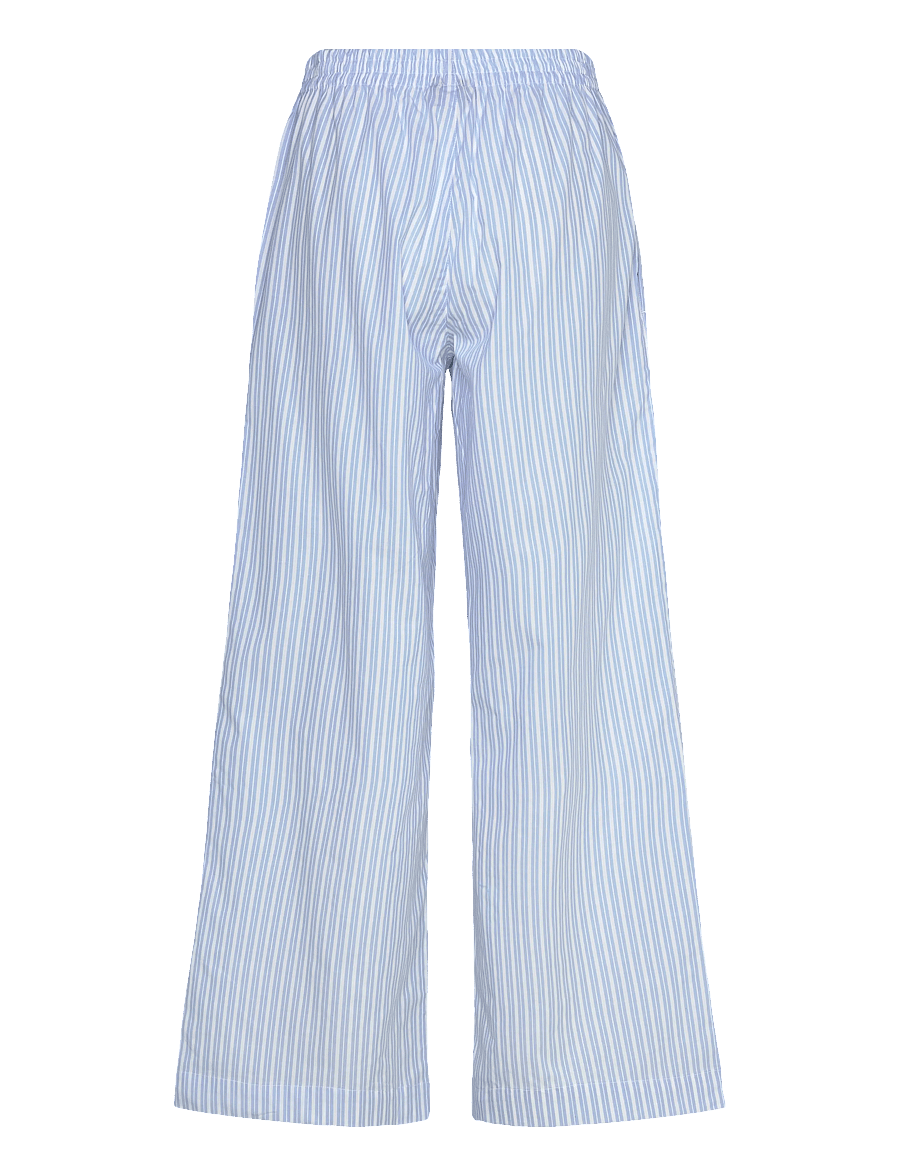 H2O - Rønne Essential Pajamas Pants - casual broeken - light blue/white - 1
