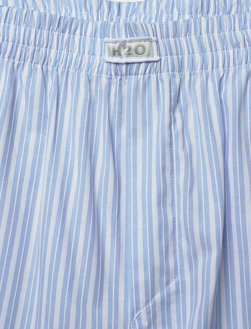 H2O - Rønne Essential Pajamas Pants - casual broeken - light blue/white - 3