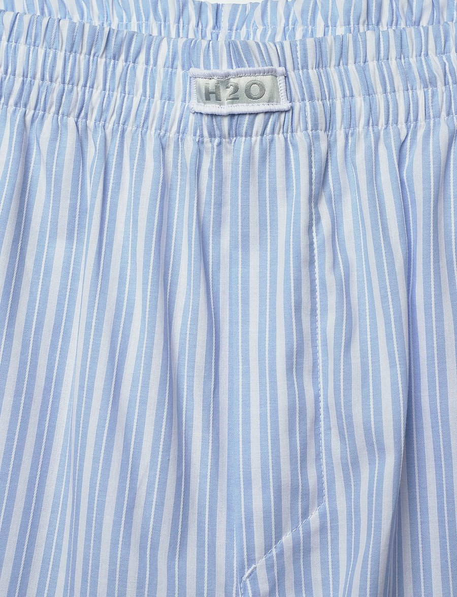 H2O - Rønne Essential Pajamas Pants - casual broeken - light blue/white - 3