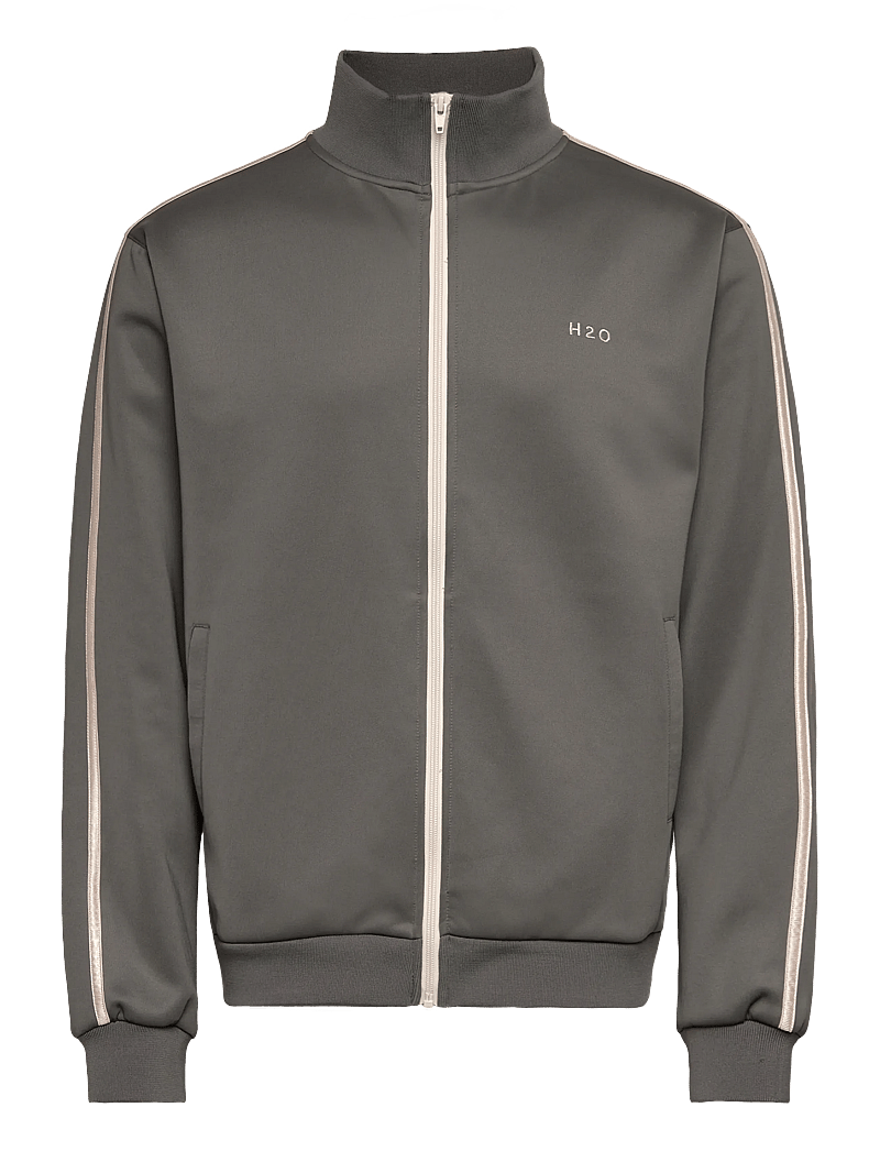 H2O - Tracksuit Zip Jacket - sweatshirts - anthracite - 0