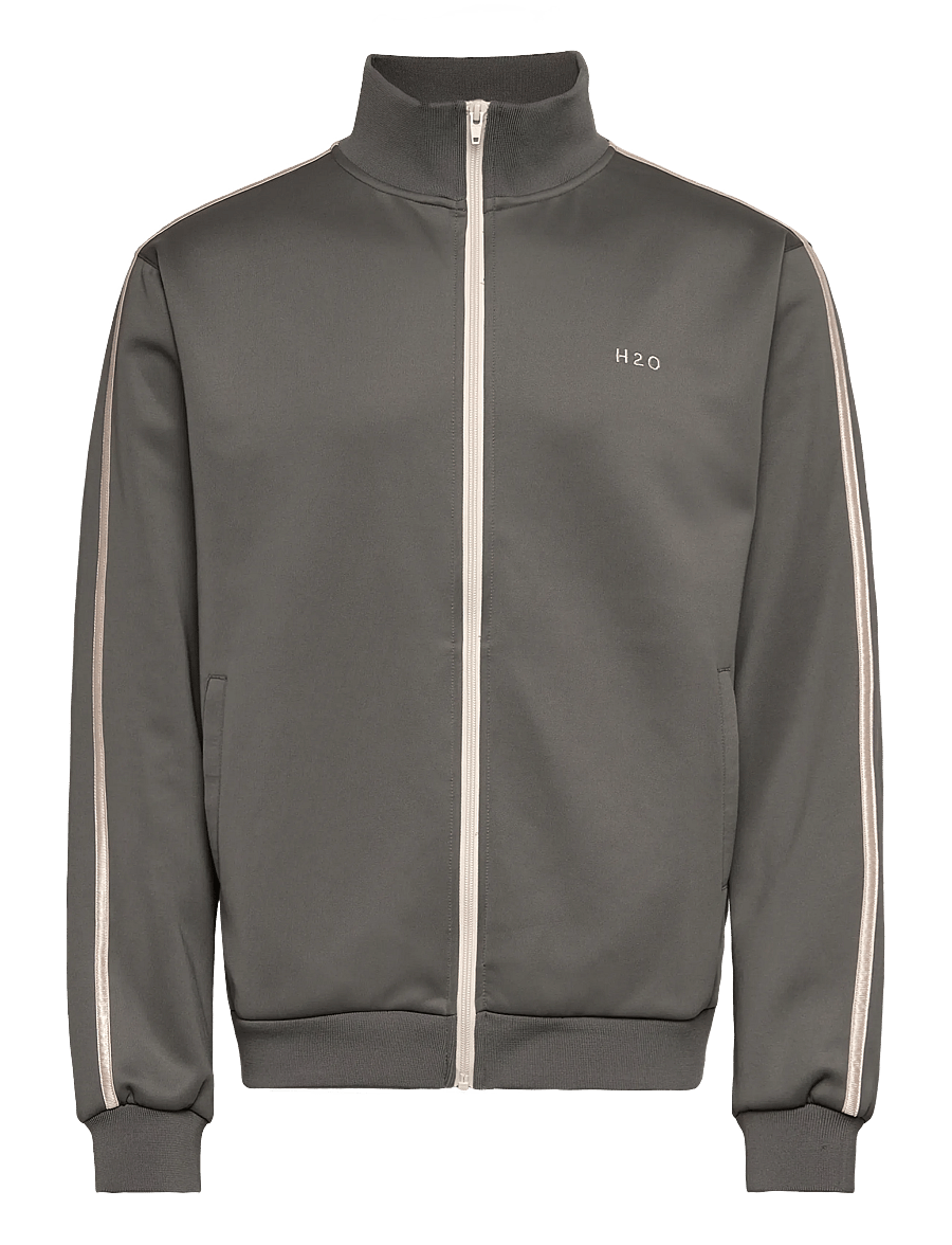 H2O - Tracksuit Zip Jacket - sweatshirts - anthracite - 0