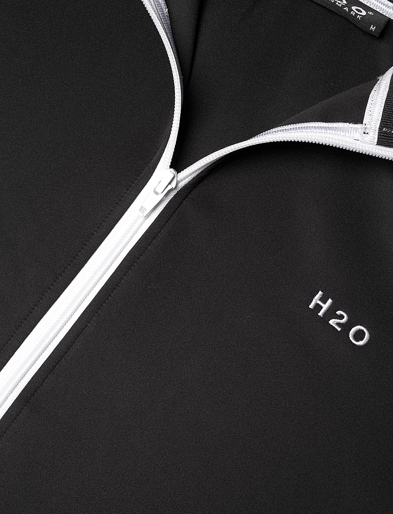 H2O - Tracksuit Zip Jacket - sweatshirts - black - 2