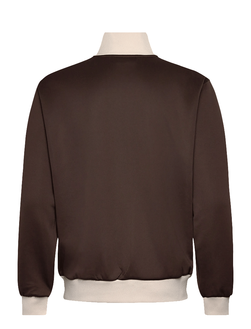 H2O - Tracksuit Zip Jacket - sweatshirts - espresso - 1