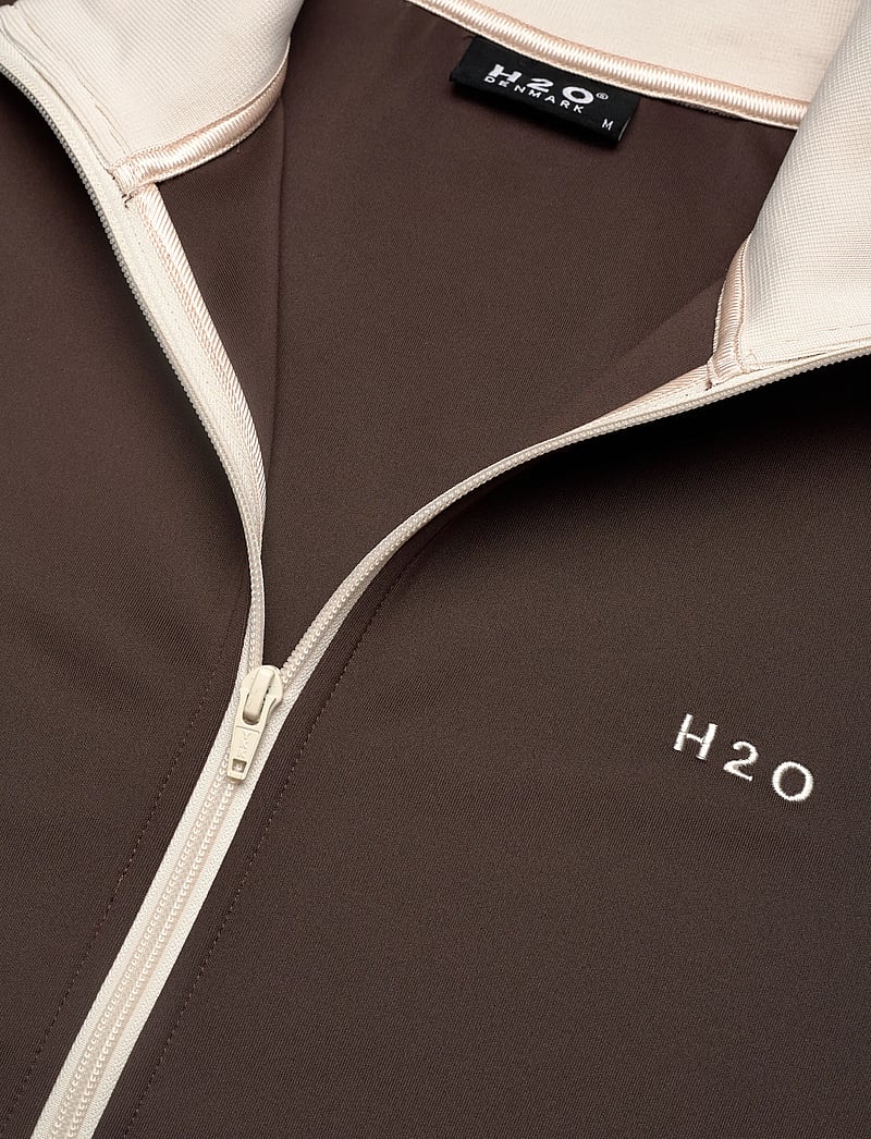 H2O - Tracksuit Zip Jacket - sweatshirts - espresso - 2