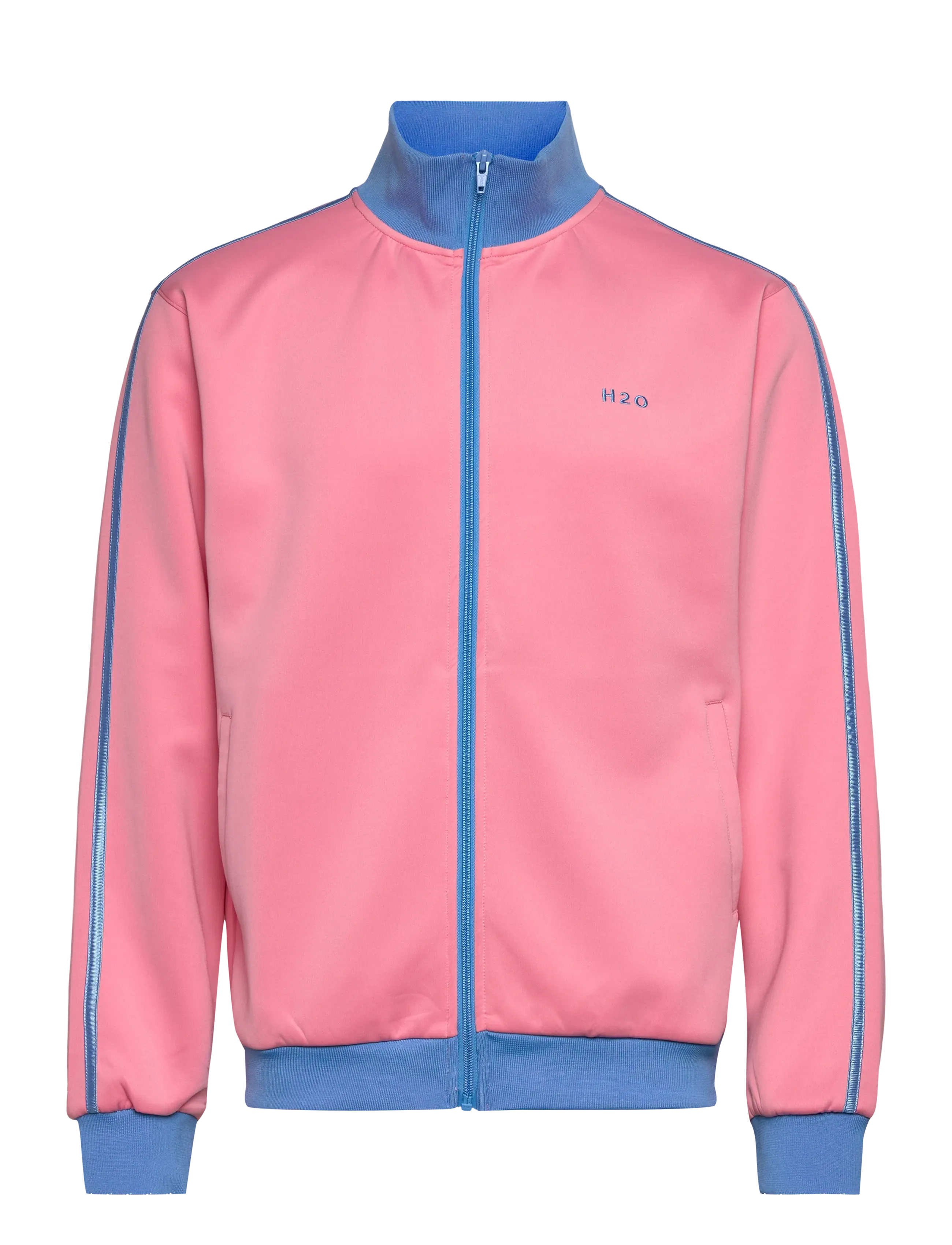 H2O - Tracksuit Zip Jacket - sweatshirts - flamingo - 0