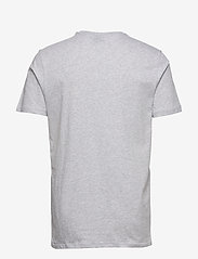 H2O - Gilleleje Tee - short-sleeved t-shirts - lt. grey mel/green/red/navy - 1