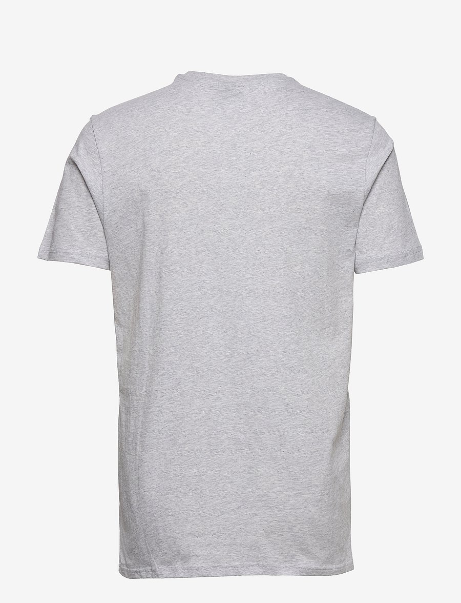 H2O - Gilleleje Tee - kurzärmelige t-shirts - lt. grey mel/green/red/navy - 1