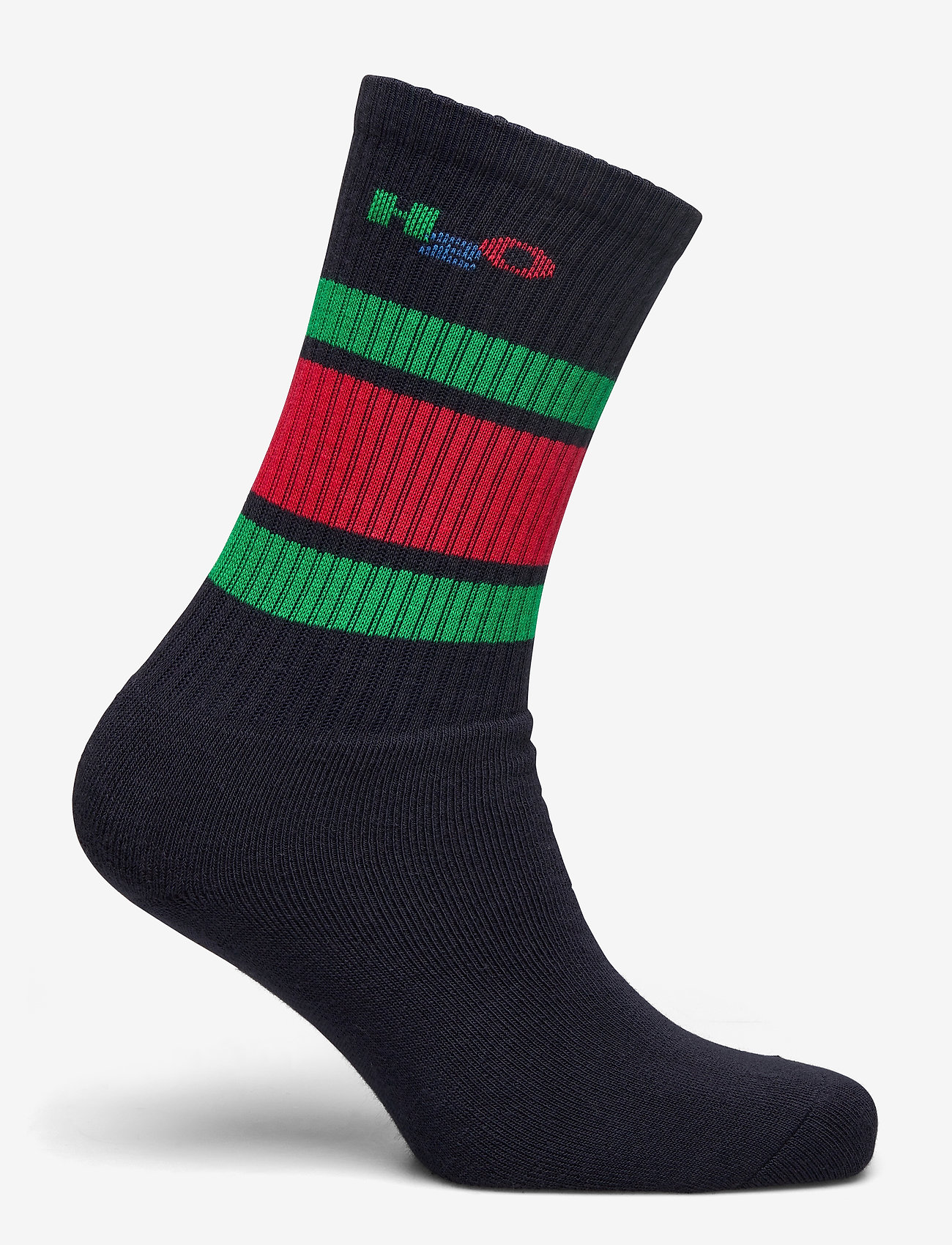 H2O - Crew Sock - lägsta priserna - navy/green/red - 1