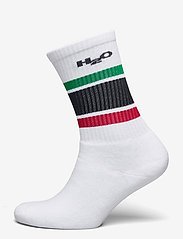 H2O - Crew Sock - sokken - white/green/red/navy - 0