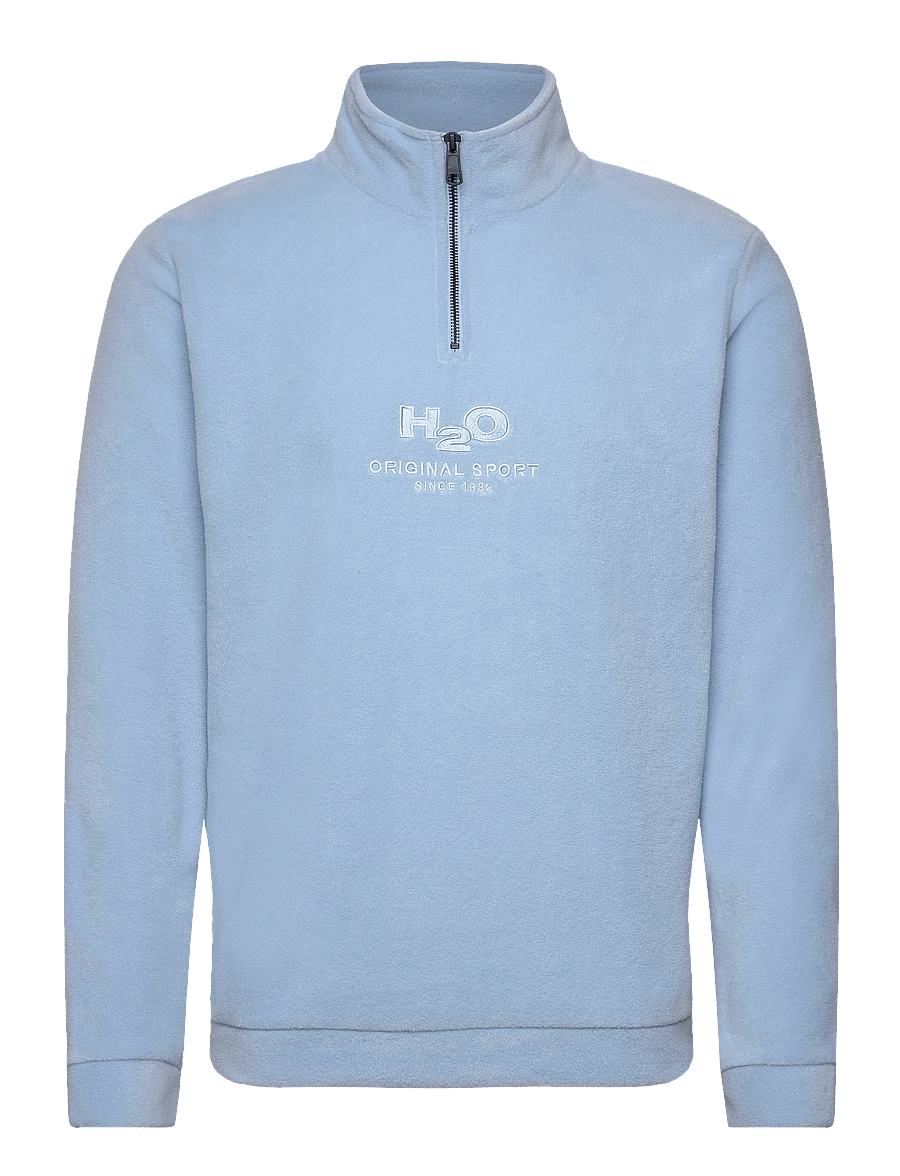 H2O - Blåvand II Fleece Half Zip - fleecetrøjer - baby blue - 0