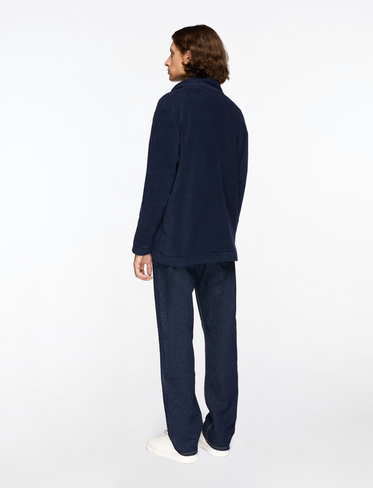 H2O - Blåvand II Fleece Half Zip - mid layer jackets - navy - 3