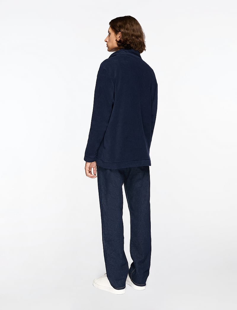H2O - Blåvand II Fleece Half Zip - fleecetrøjer - navy - 4