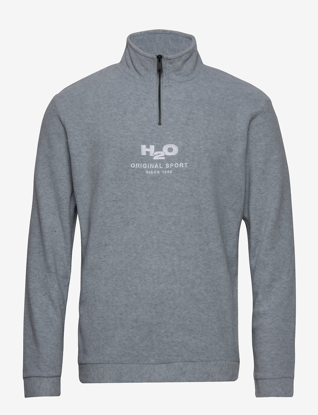 H2O - Blåvand II Fleece Half Zip - fleece-pullover - lt. grey mel - 0