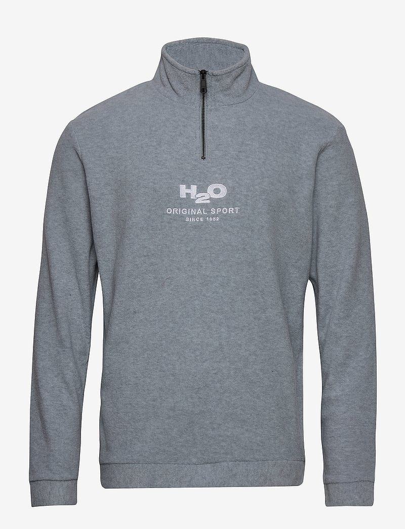 H2O - Blåvand II Fleece Half Zip - fleece-pullover - lt. grey mel - 0