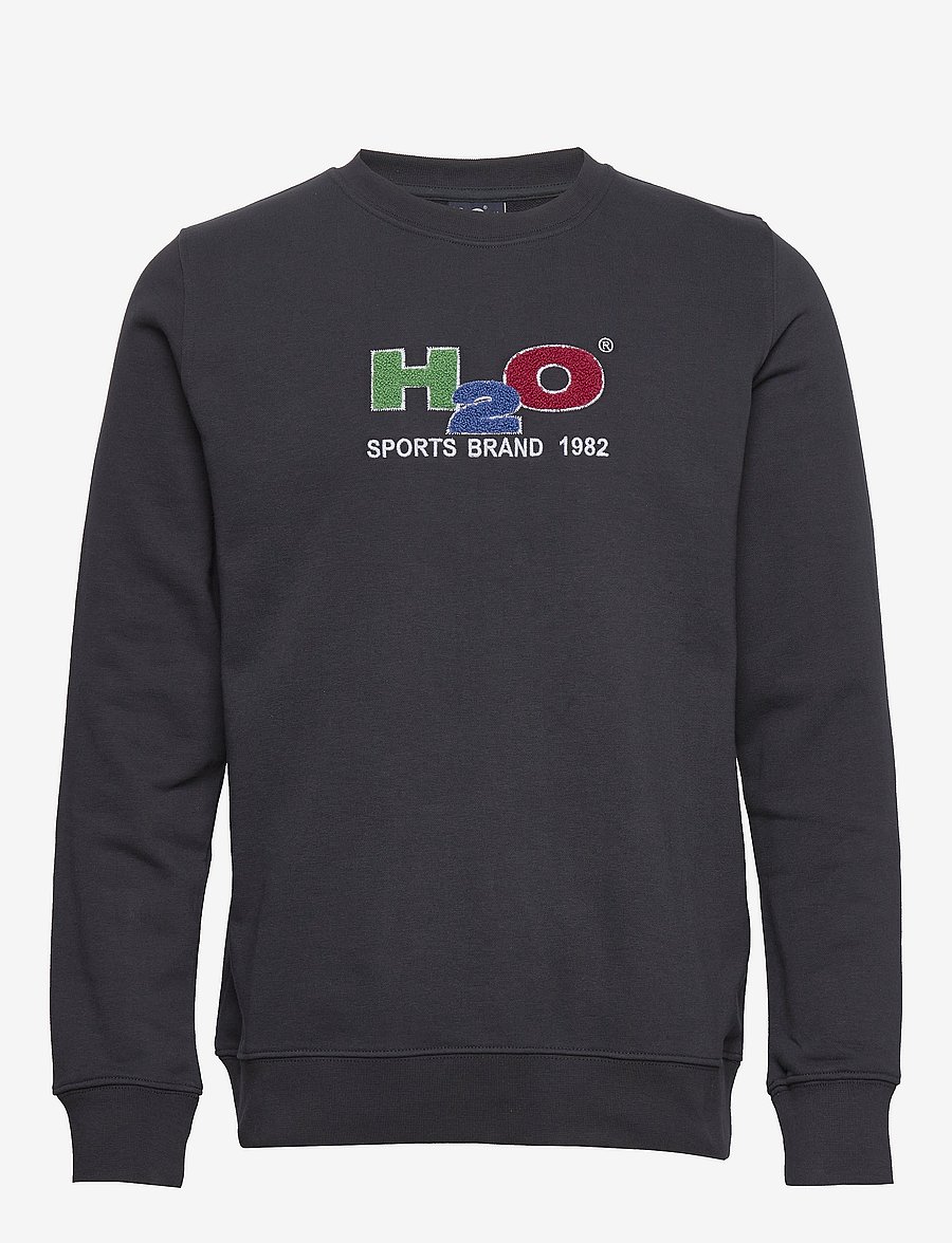 H2O - Alban Sweat O'Neck - sweatshirts - navy - 1