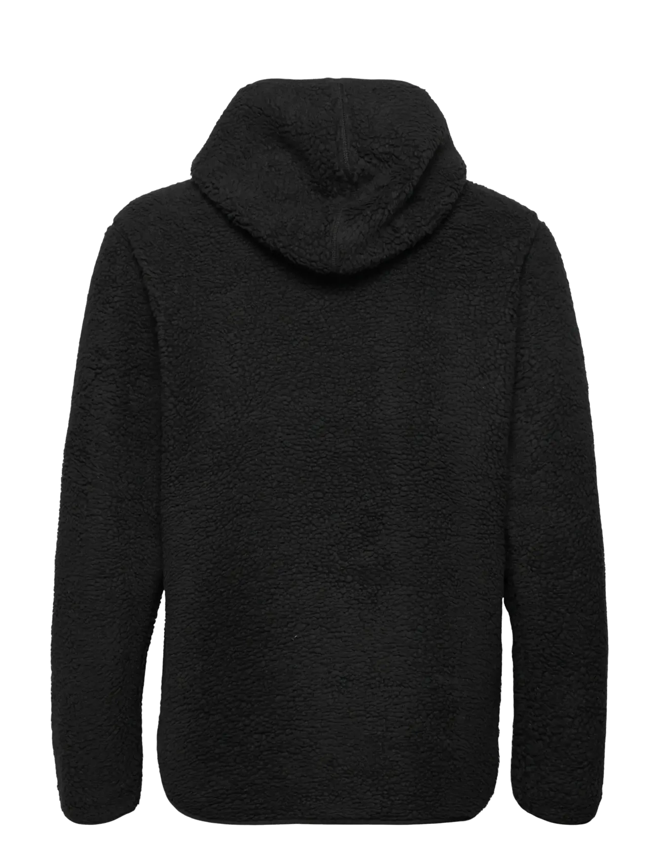 H2O - Langli Hooded Pile Jacket - sweatshirts - black - 1