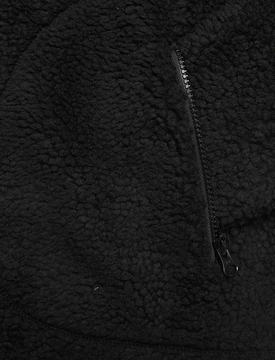 H2O - Langli Hooded Pile Jacket - kevadjoped - black - 3