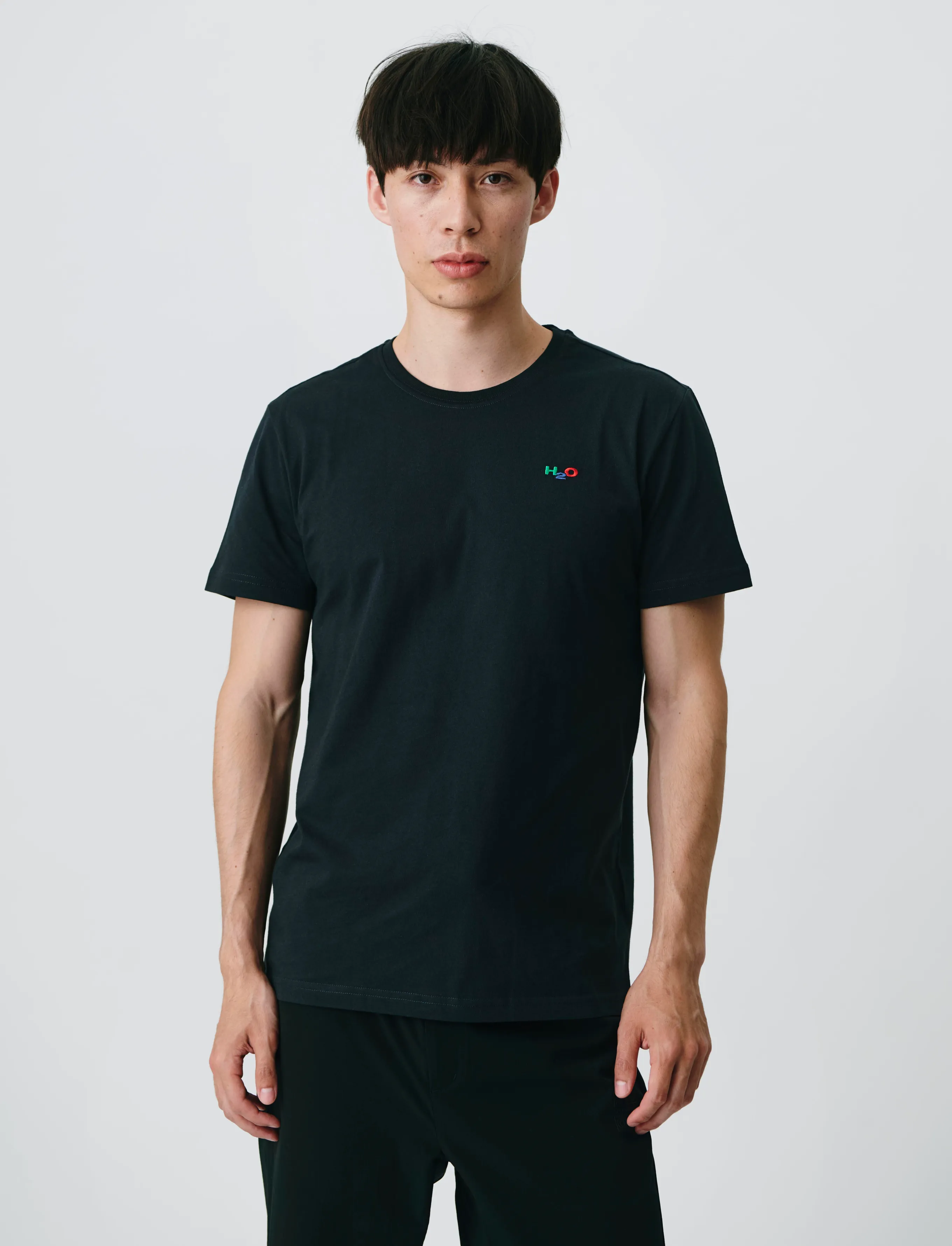 H2O Base Tee, Mænd, T-shirt, Sort, Str: M