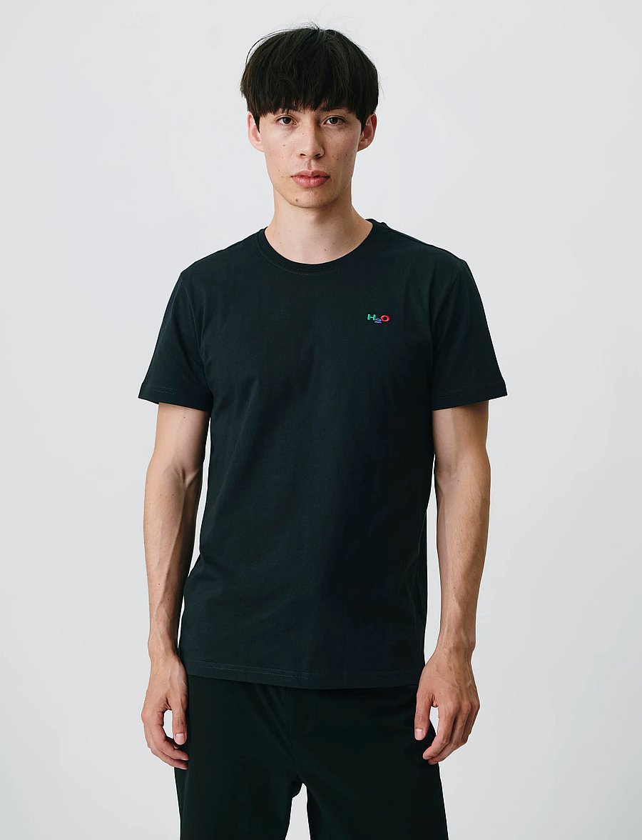 H2O - Base Tee - korte mouwen - navy - 0