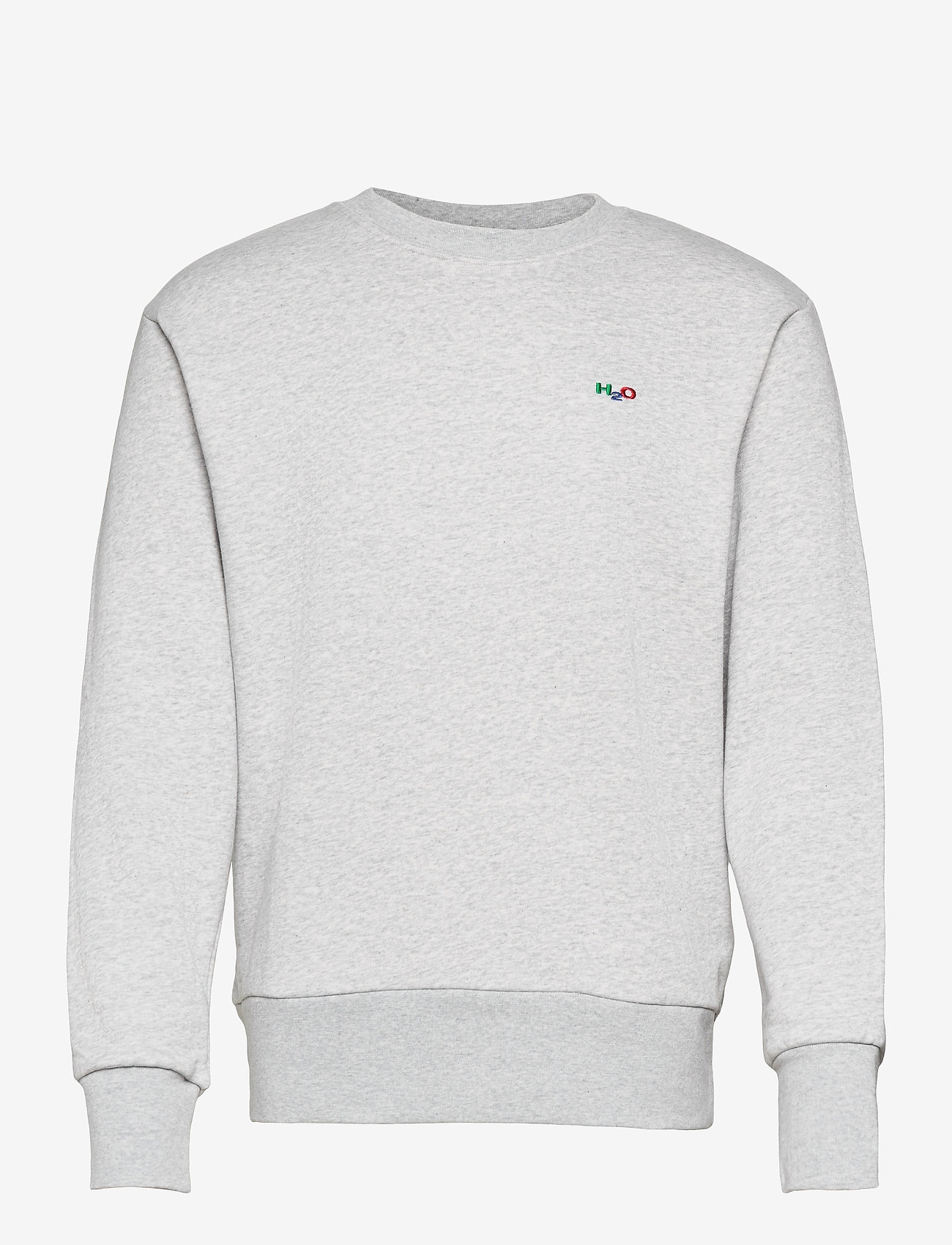 H2O - Base Sweat O'neck - sweatshirts - lt. grey mel - 0