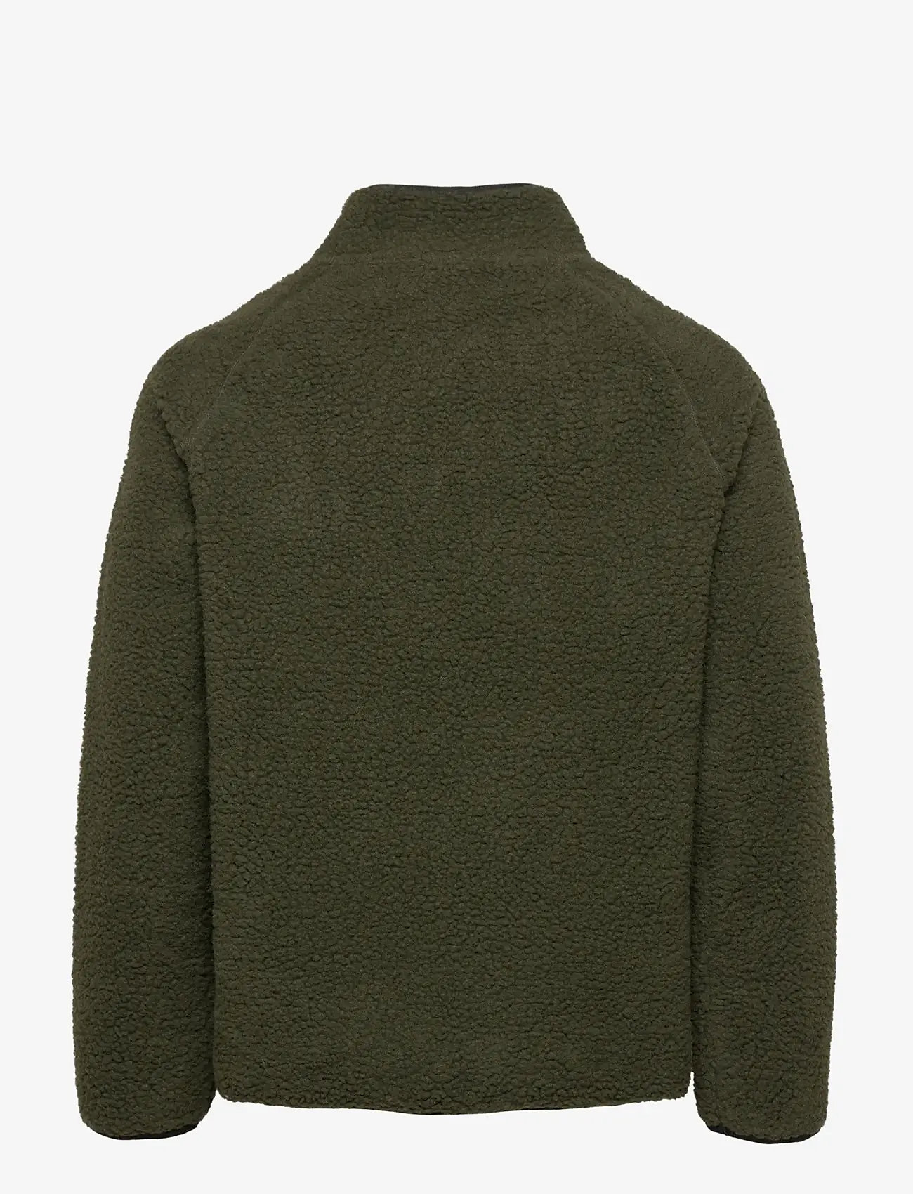 H2O - Langli Pile Jacket - fleecetrøjer - army - 2