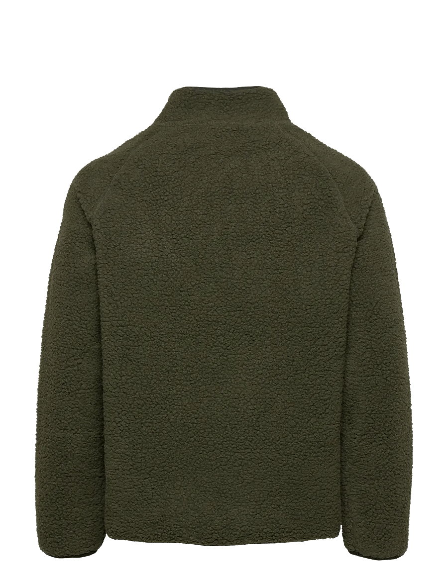H2O - Langli Pile Jacket - teddy-pullover - army - 2