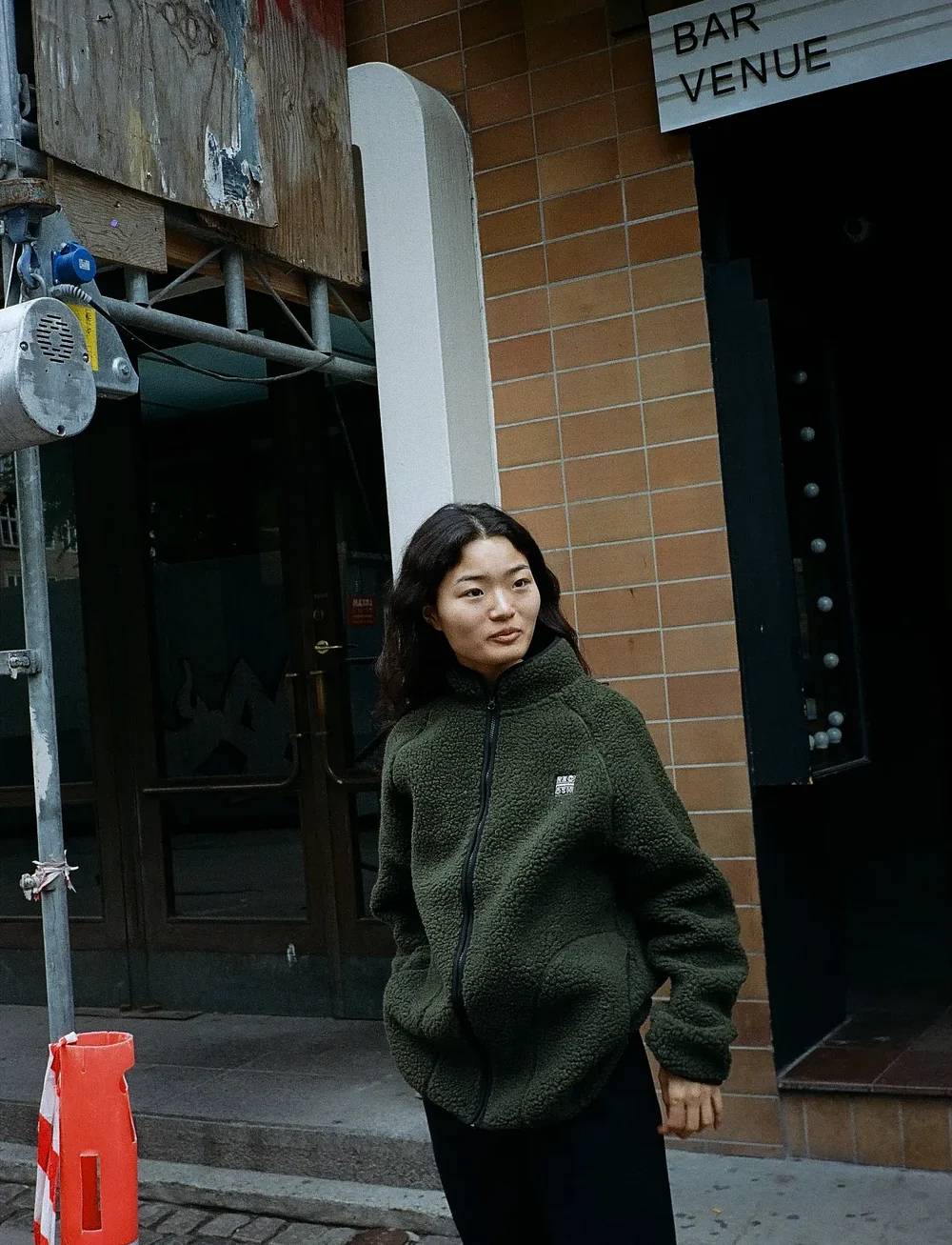 H2O - Langli Pile Jacket - fleece-pullover - army - 0