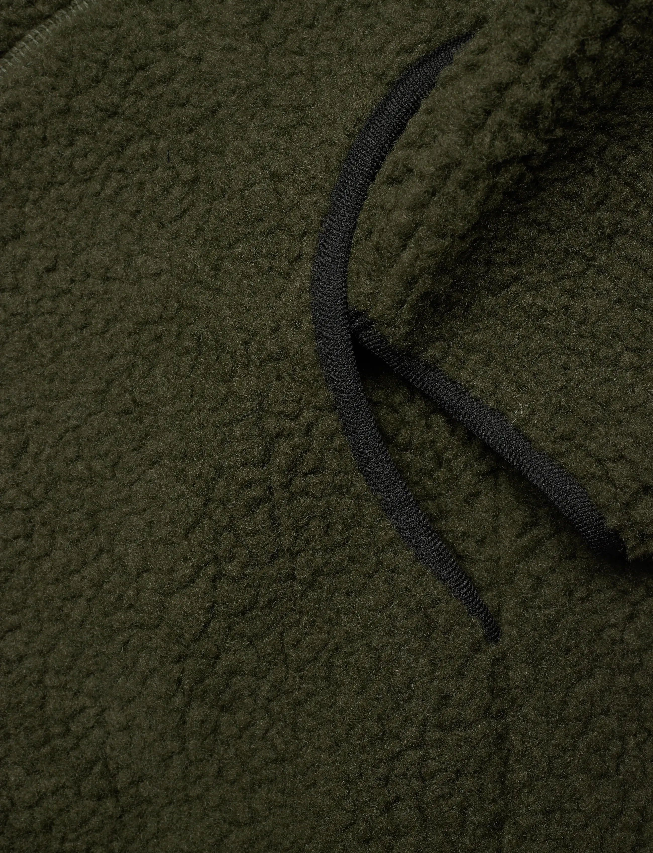 H2O - Langli Pile Jacket - teddy sweaters - army - 4