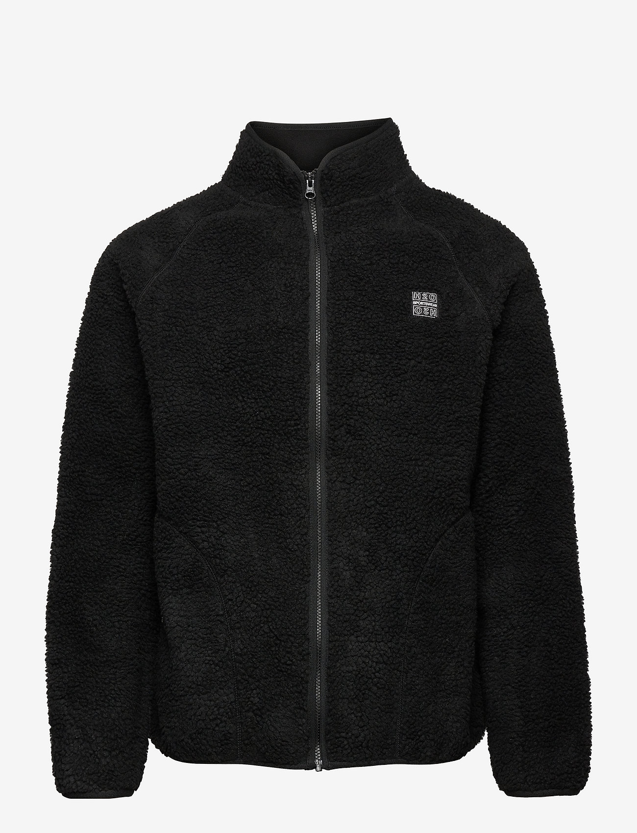 H2O - Langli Pile Jacket - fleecetrøjer - black - 1