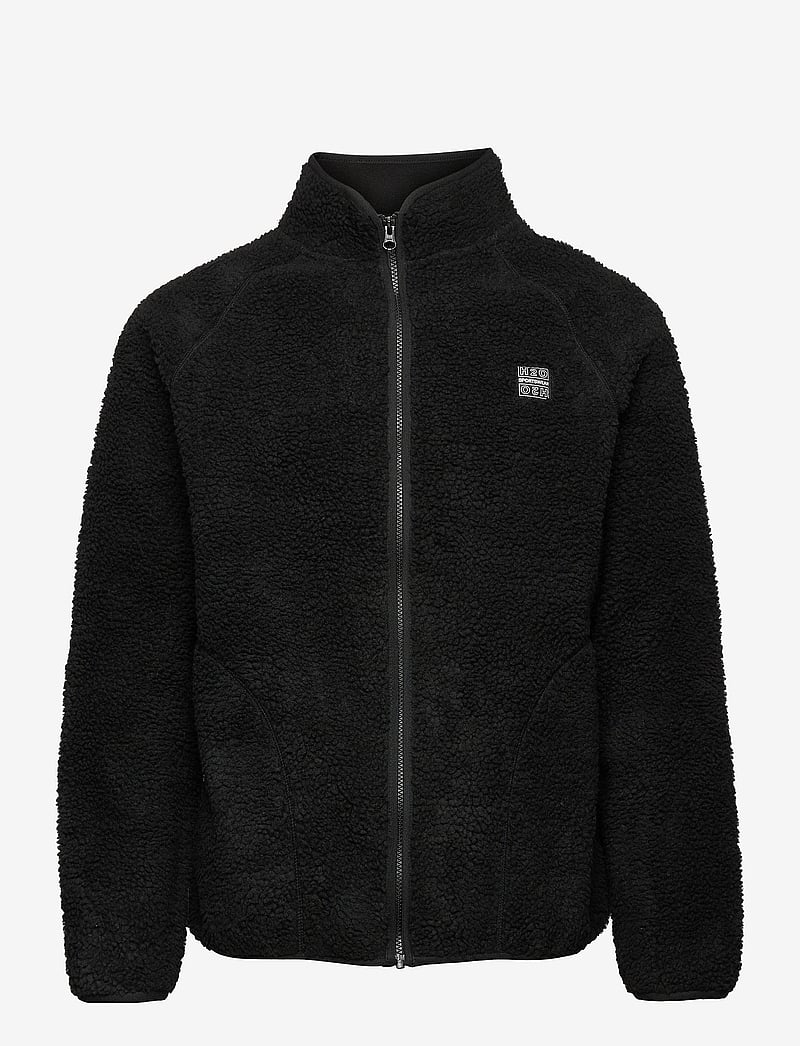 H2O - Langli Pile Jacket - fleecetrøjer - black - 1
