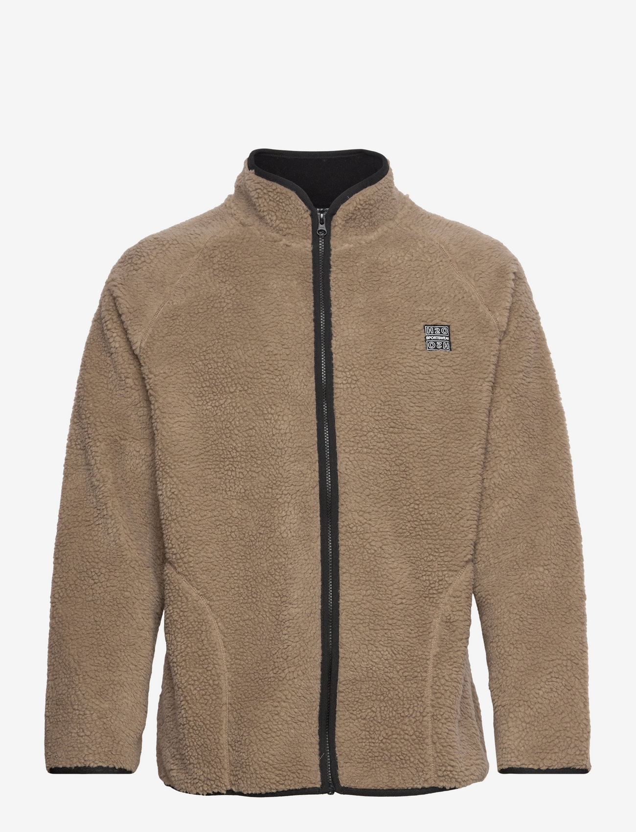 H2O - Langli Pile Jacket - teddytröjor - oak - 0