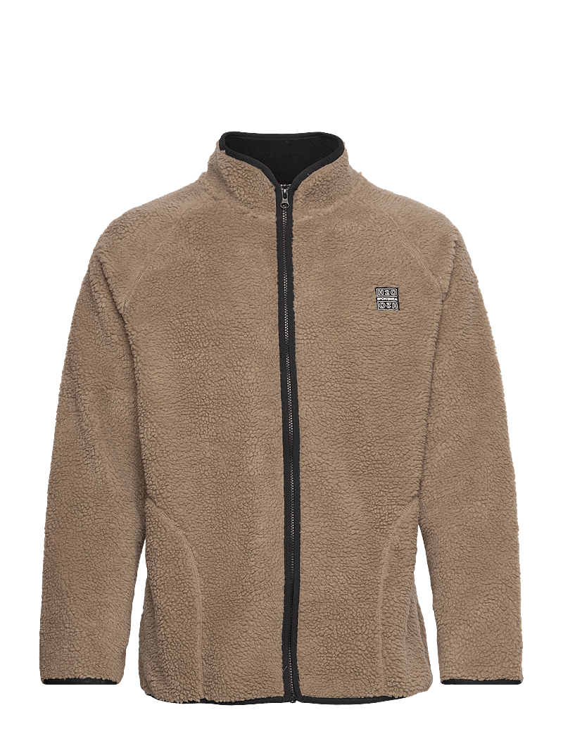 H2O - Langli Pile Jacket - teddytröjor - oak - 0