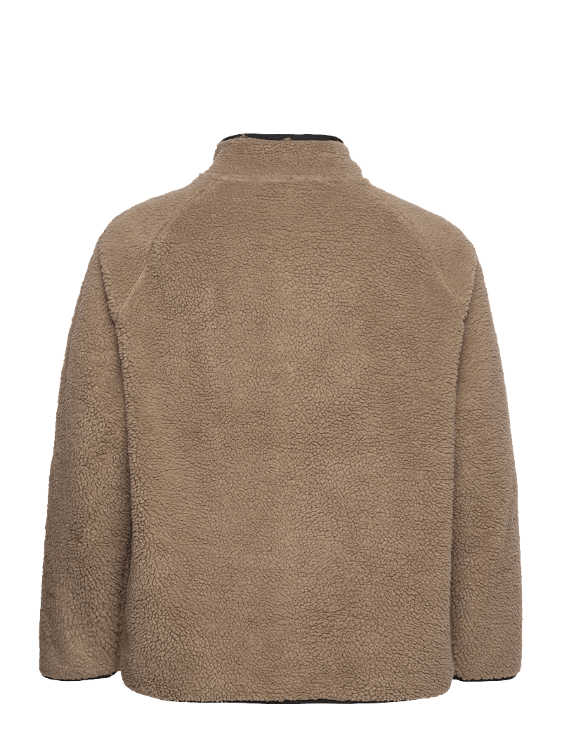 H2O - Langli Pile Jacket - teddytröjor - oak - 1