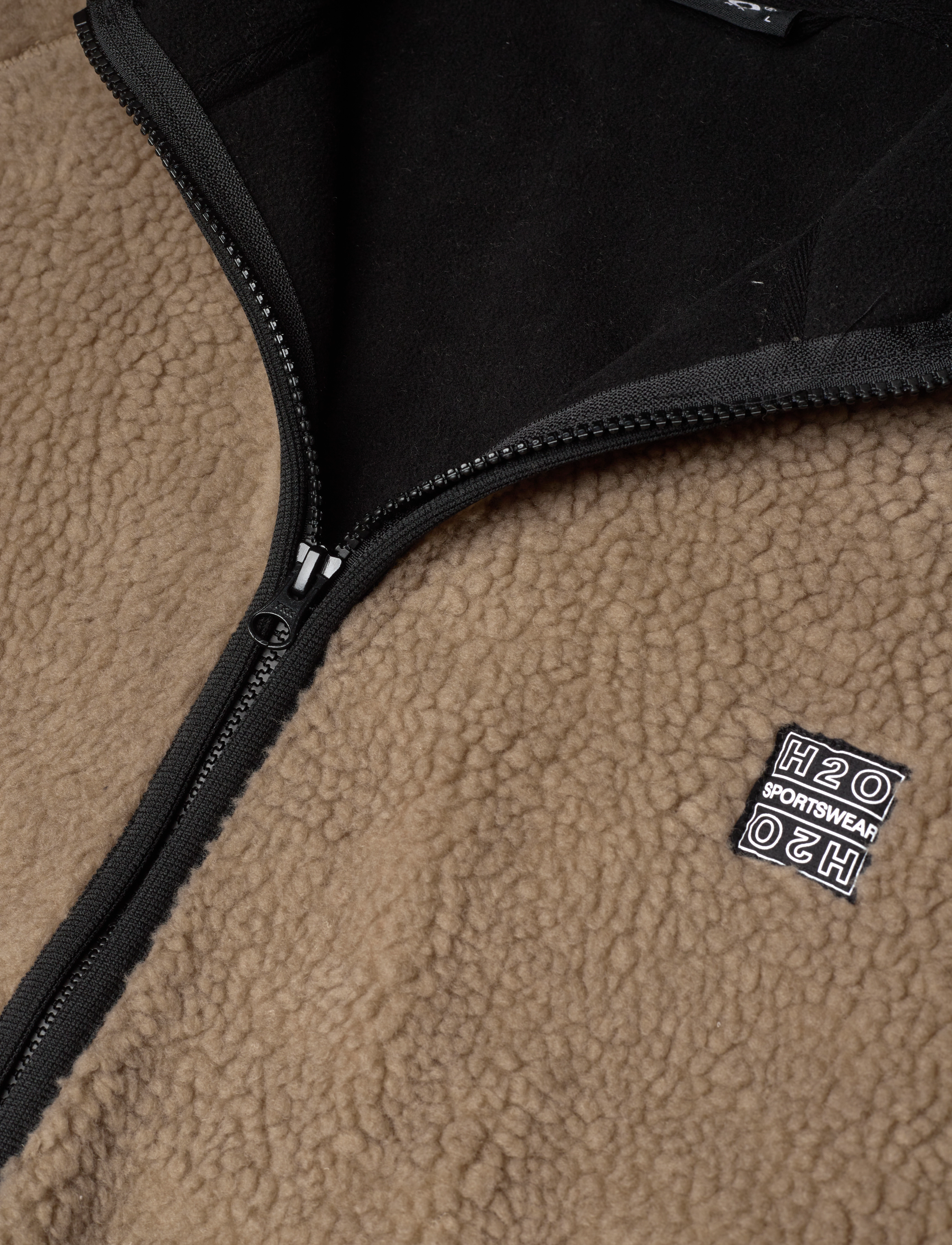 H2O - Langli Pile Jacket - fleecetrøjer - oak - 2