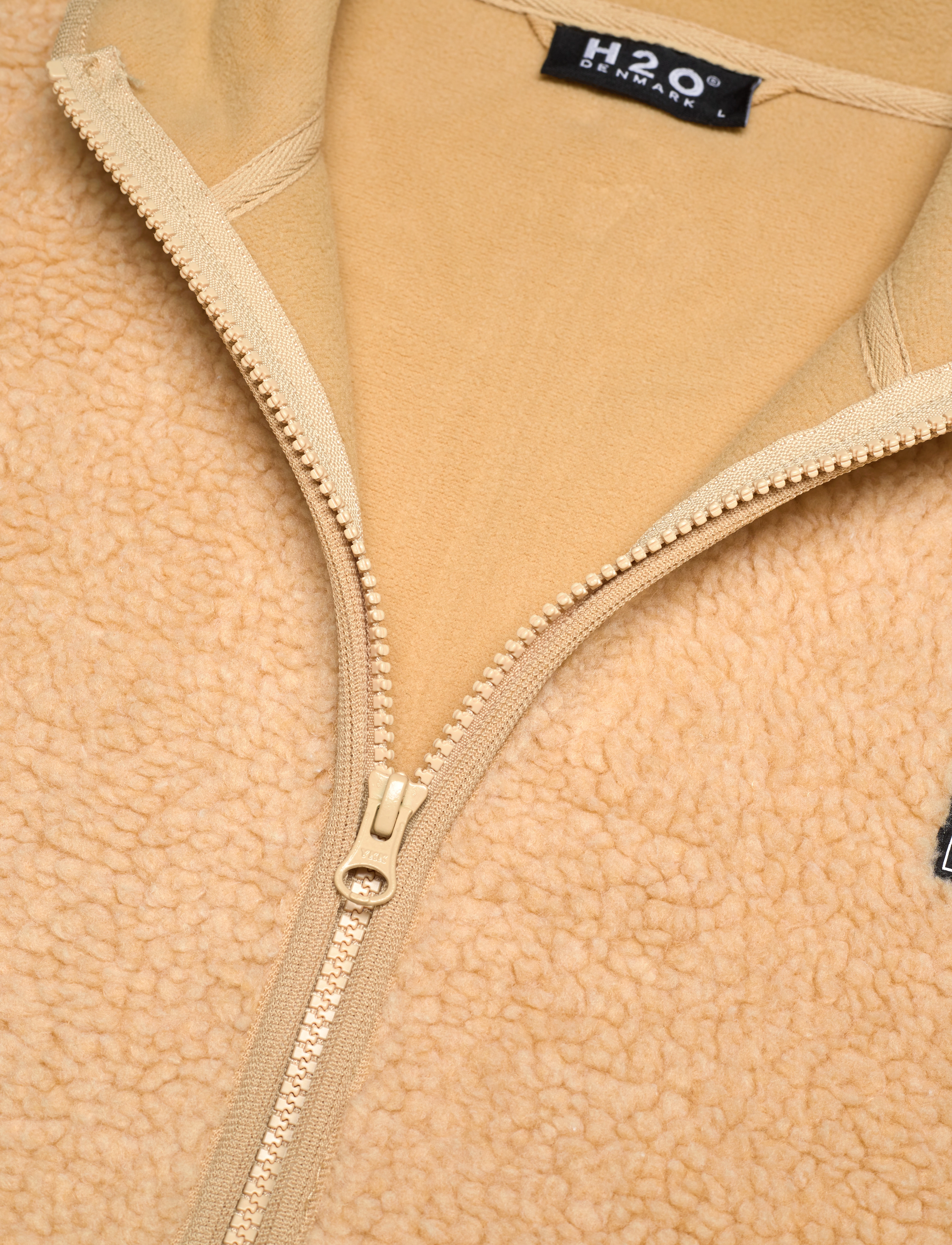 H2O - Langli Pile Waistcoat - wiosenne kurtki - beige - 2