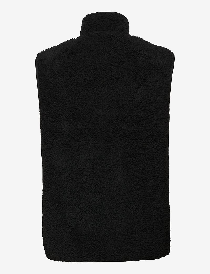 H2O - Langli Pile Waistcoat - vestid - black - 1