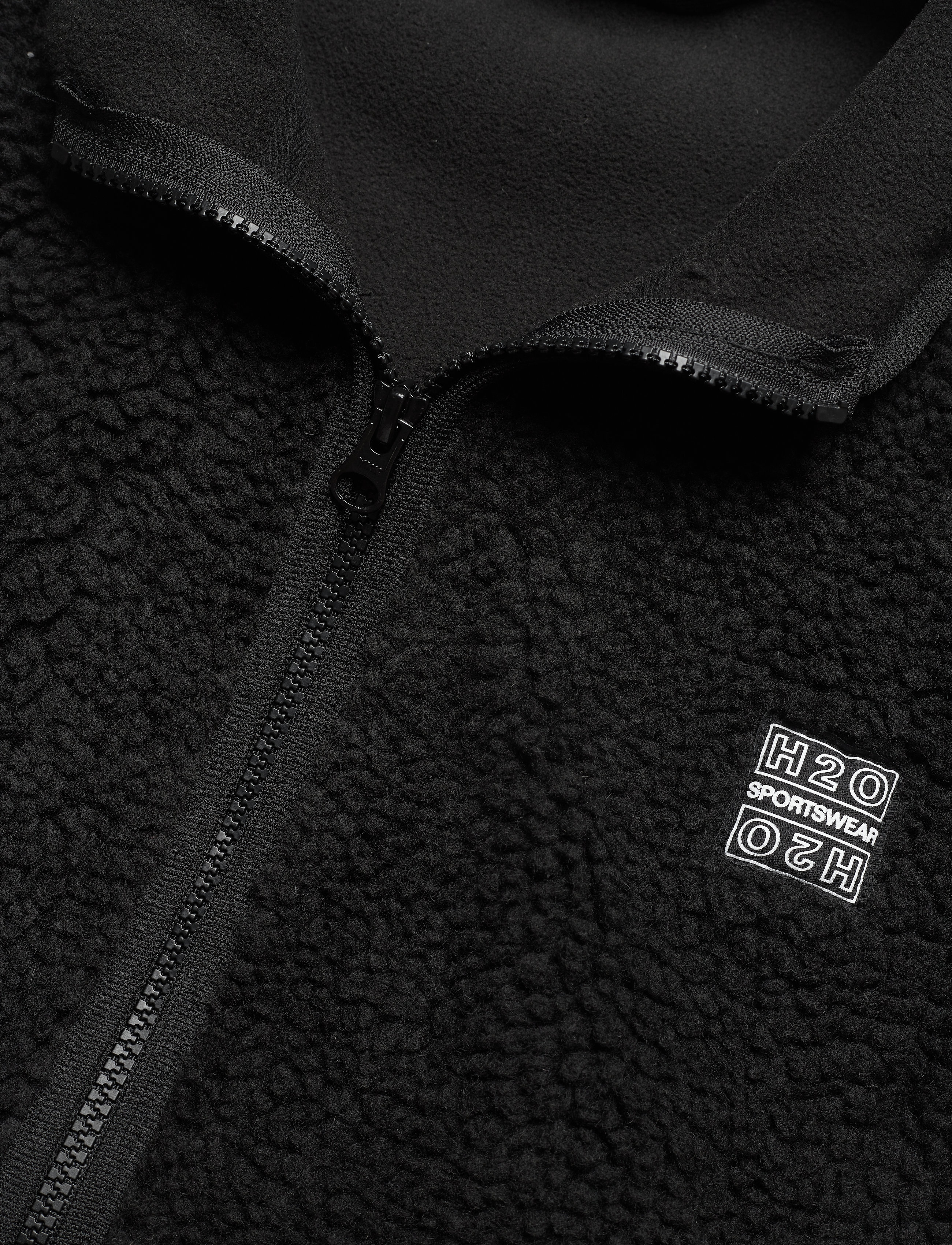 H2O - Langli Pile Waist Coat - westen - black - 2