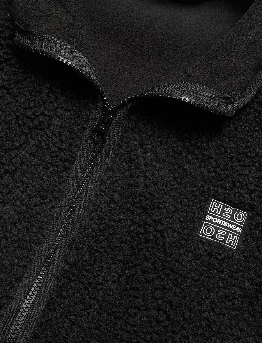 H2O - Langli Pile Waist Coat - westen - black - 2