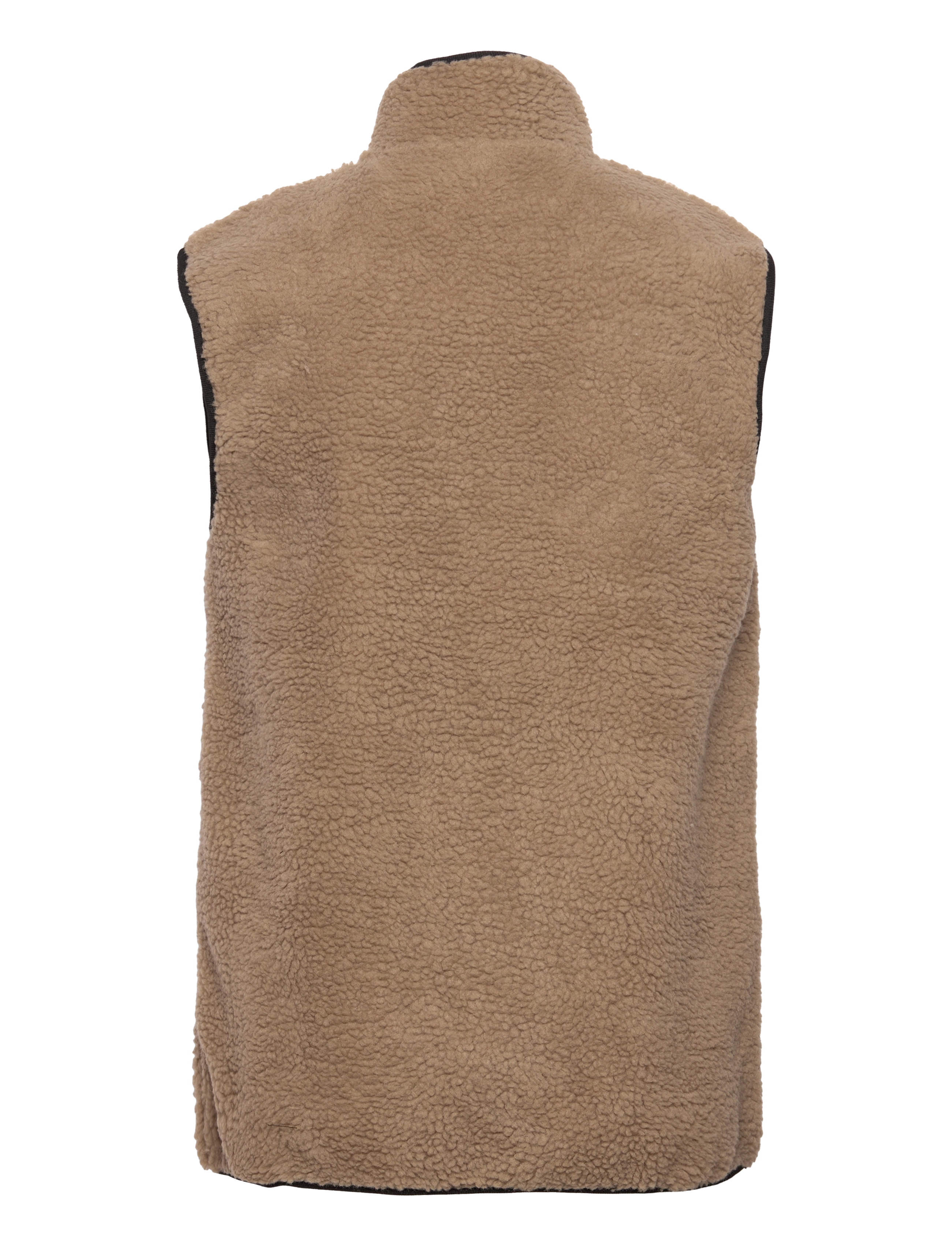 H2O - Langli Pile Waistcoat - vests - oak - 1