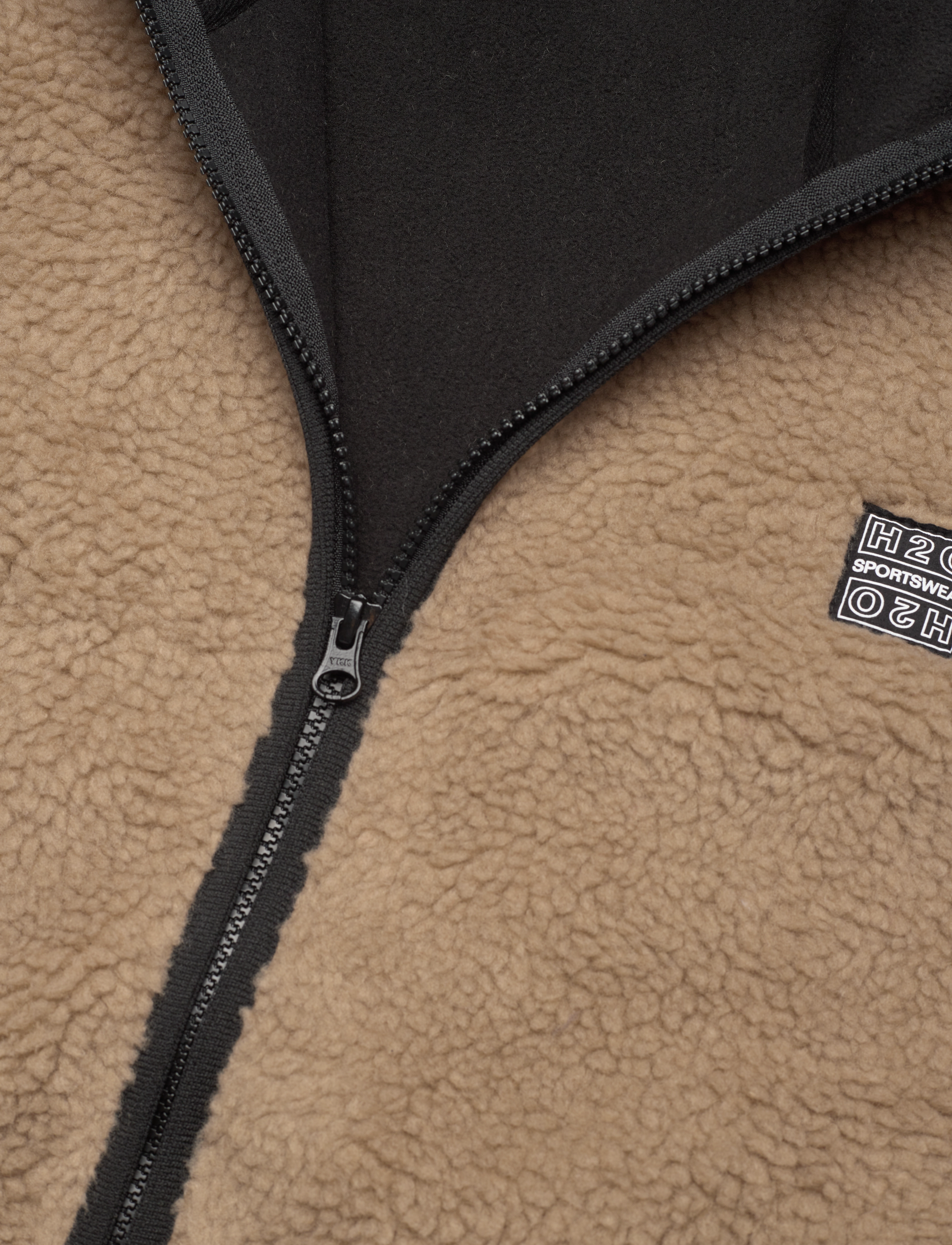 H2O - Langli Pile Waistcoat - vests - oak - 2