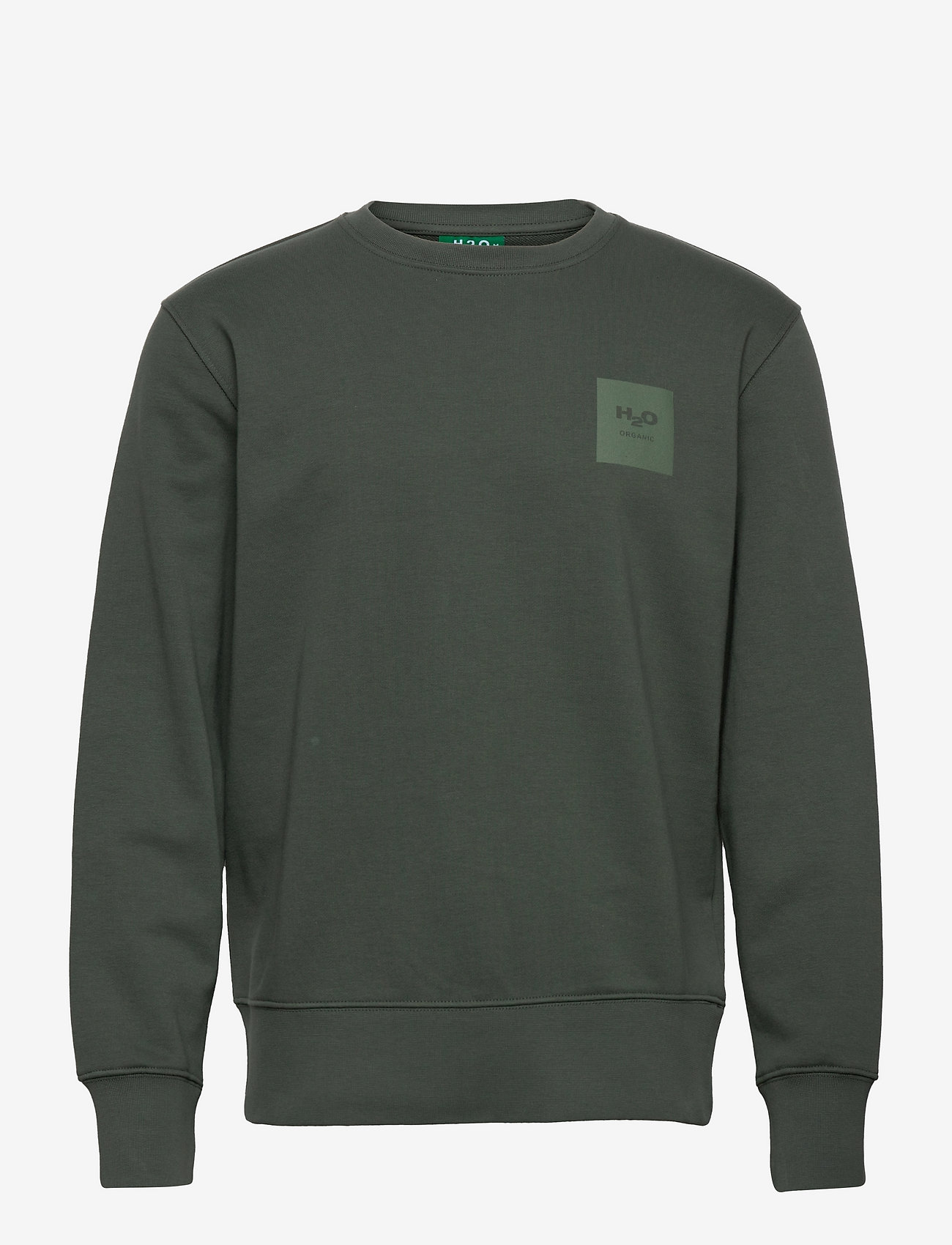H2O - Lyø Organic Sweat O'neck - thyme army - 0